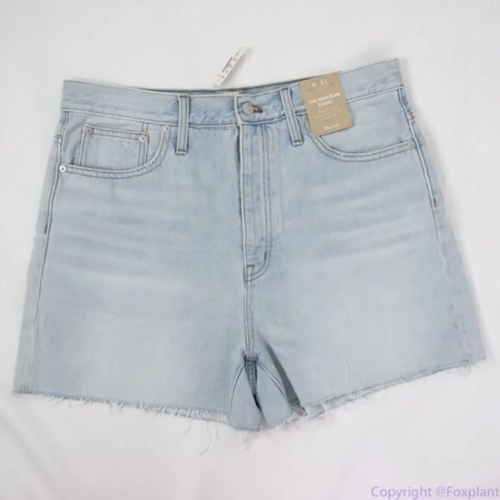 NEW Madewell The Momjean Short in Fitzgerald Wash, size 31‎